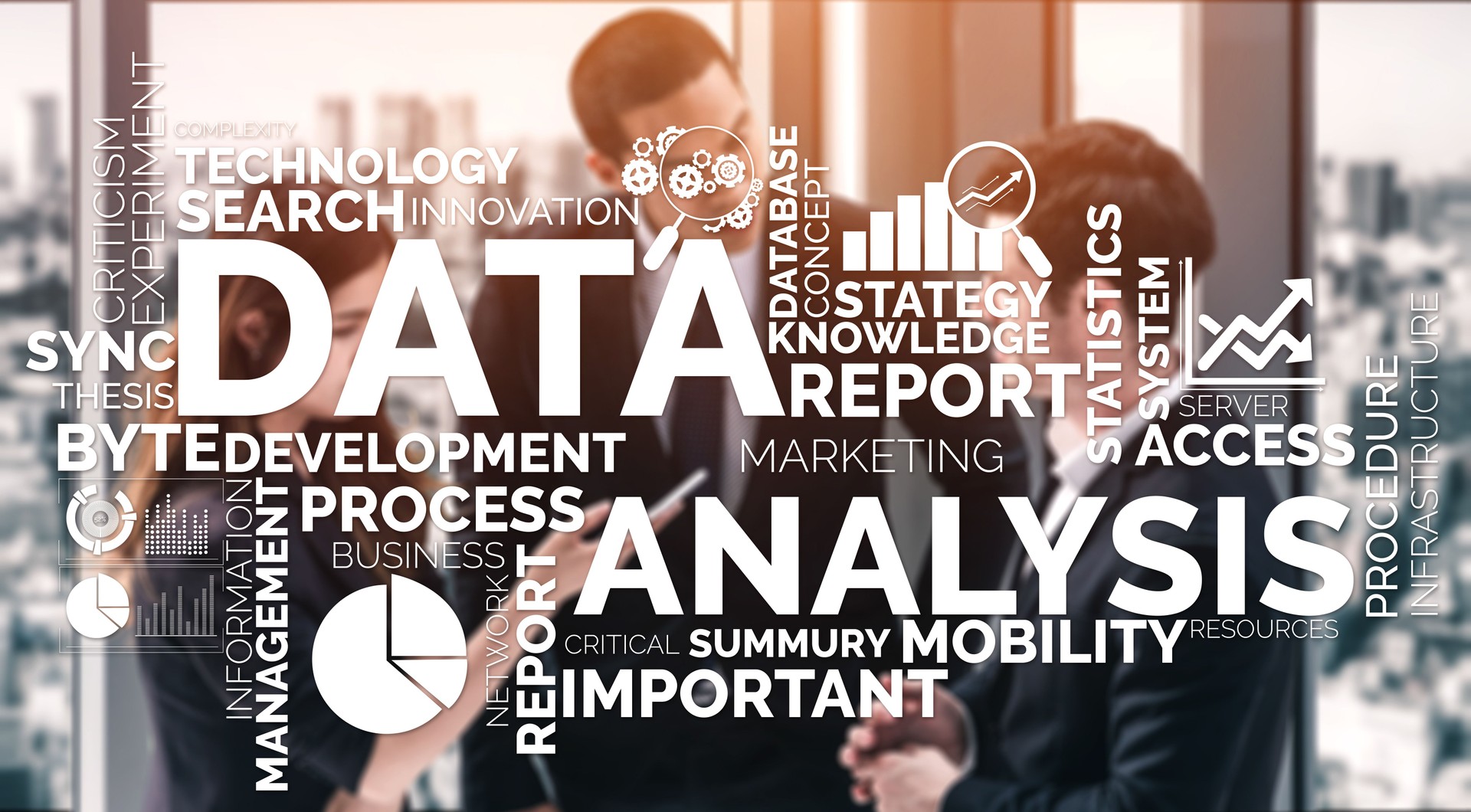 Data Analysis for Business and Finance Concept